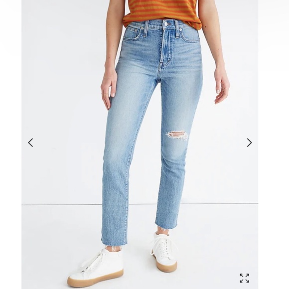 Madewell The Perfect Vintage Jean Rosabelle Wash: Comfort Stretch Edition sz 28 - Picture 5 of 5